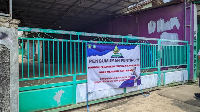 TAK ADA AKTIVITAS - Suasana di Pondok Pesantren Ndholo Kusumo, Desa Tlogosari, Kecamatan Tlogowungu, Pati, tampak sunyi tanpa aktivitas, Selasa (5/5/2026).