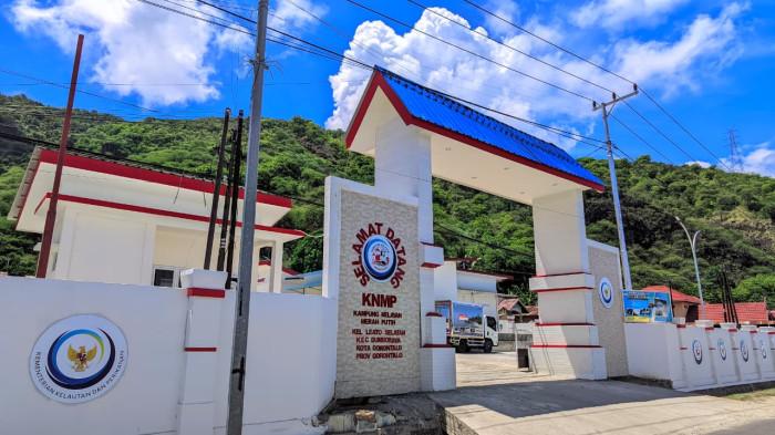 KNMP LEATO -- Potret KNMP Kelurahan Leato Selatan, Kecamatan Dumbo Raya, Kota Gorontalo, Provinsi Gorontalo, jelang kedatangan Prabowo Subianto, Jumat (8/5/2026).