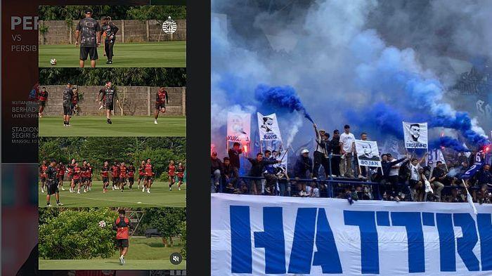 PERSIJA VS PERSIB - Suasana jelang laga panas Persija Jakarta vs Persib Bandung benar-benar terasa berbeda pada Kamis (7/5/2026). (Foto: Kolase IG @Persija dan Tribunjabar.id/Lutfi Ahmad Mauludin)