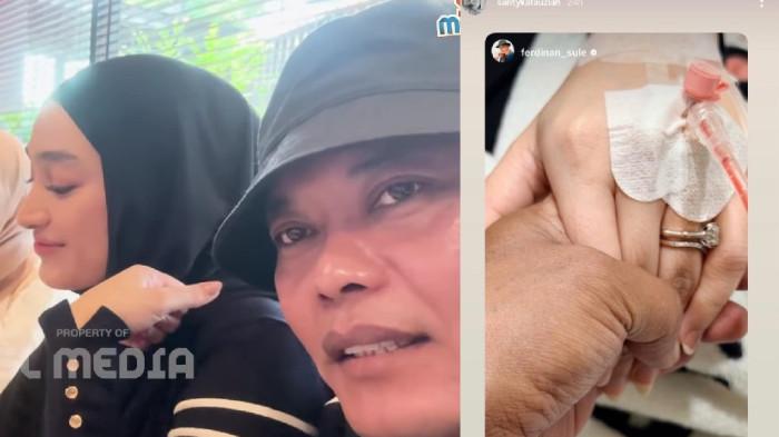 RENCANA MENIKAH - Kolase potret Sule dan Santyka Fauziah dicapture Rabu (19/11/2025).