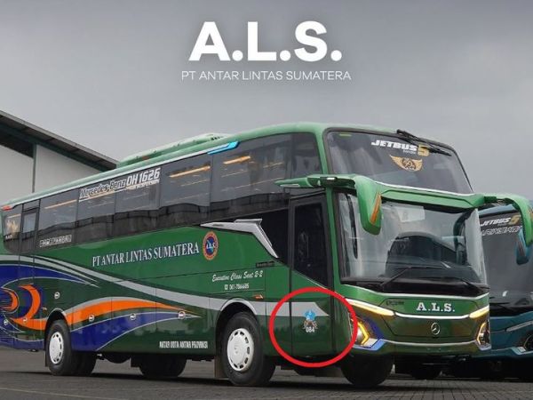 Nomor lambung di pintu bus ALS merupakan kode rahasia kepemilikan keluarga