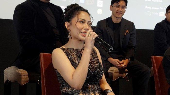 Rachel Vennya ceritakan soal pengalaman perdana syuting film horor di 'Hutang Nyawa', ditemui di XXI Epicentrum Kuningan Jakarta Selatan, Senin (9/12/2024).