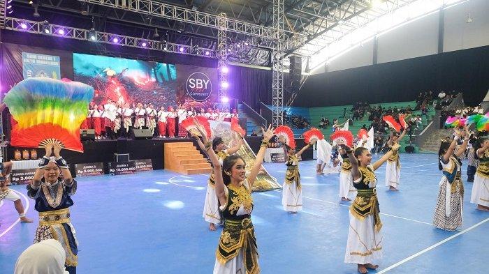 Penampilan pelajar dalam Distoria 2026 di Kota Magelang