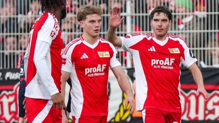 BUNDESLIGA - Pemain Union Berlin Melakukan Perayaan Gol. Union Berlin akan menjamu RB Leipzig dalam pertandingan Bundesliga Jerman malam ini, Minggu (2/2/2025) dini hari. (Foto ini diambil dari instagram klub Union Berlin pada Sabtu (1/2/2025).