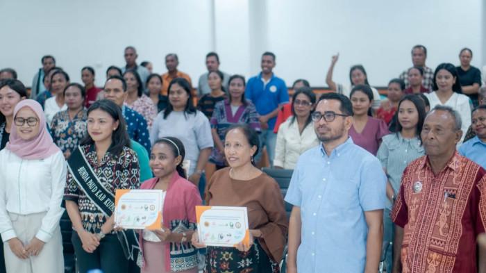 Suasana peluncuran program PELITA PAUD di Aula Kantor Bupati Kupang, Jumat (8/5/2026).