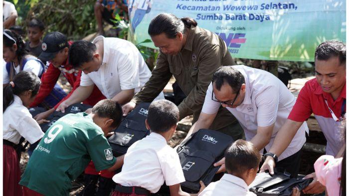 Peresmian Jembatan Cinta Kasih di Sumba,
