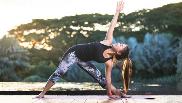 Triangle Pose