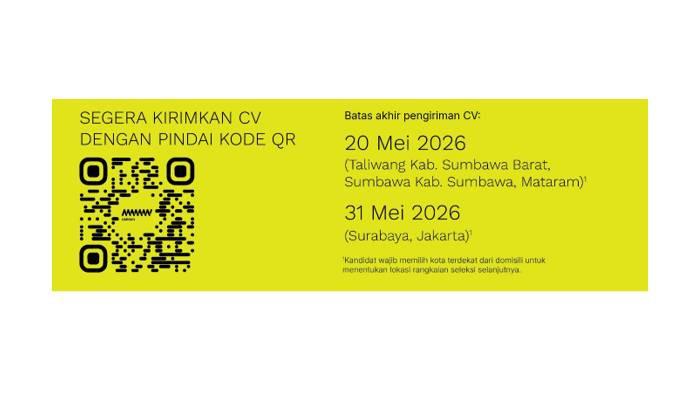 PT AMNT buka Loker