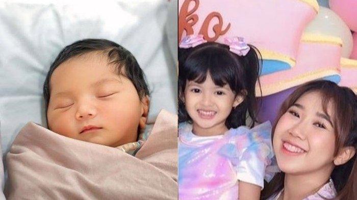 JADI IBU - Kolase foto Kiky Saputri, Aisha dan Baby Kayya yang dicapture 25 Februari 2025.