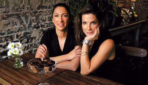 Sandra Bullock with her late mother.