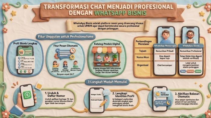 Whatsapp Bussines Untuk Membantu Penjualan UMKM BRI