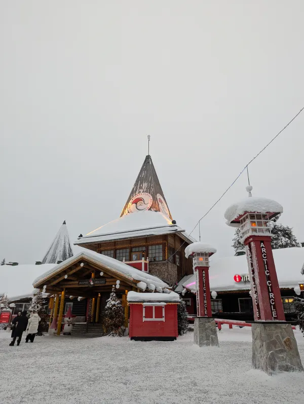 The Santa Claus Village in Rovaniemi. Photo: Author The Santa Claus Village in Rovaniemi. Photo: Author