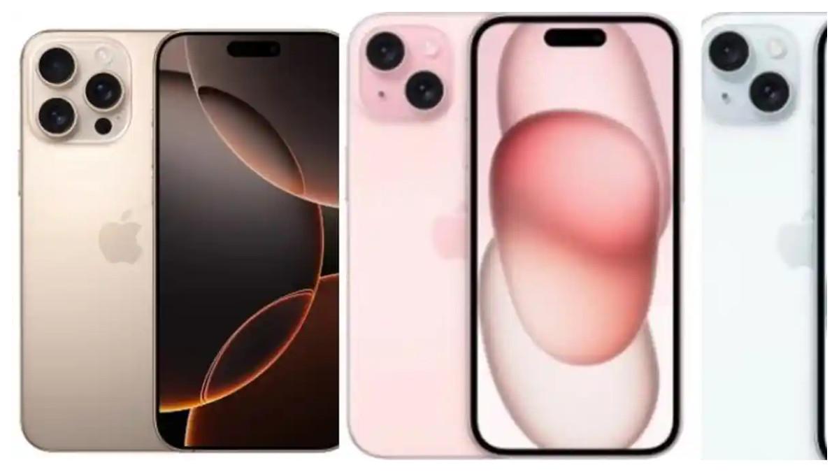 Tampilan Iphone 16 dan Iphone 15