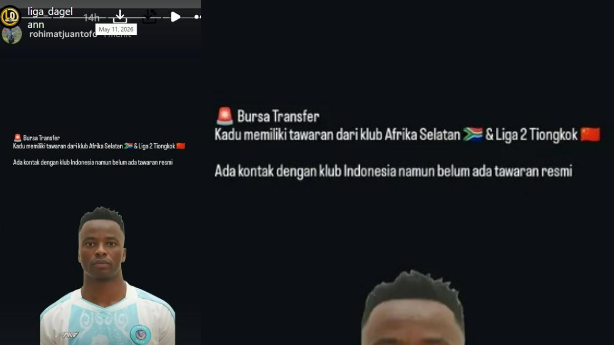 Kadu kabarnya dapat tawaran dari klub Afrika Selatan dan Tiongkok serta dilirik klub dari Indonesia.