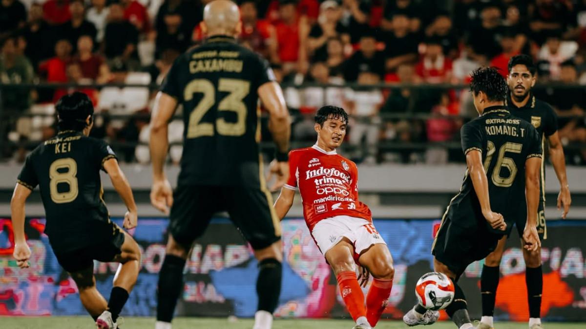 Duel Bali United vs Borneo FC di Stadion Kapten I Wayan Dipta, Gianyar, Bali, Senin (11/5/2026), pukul 19.00 WIB.