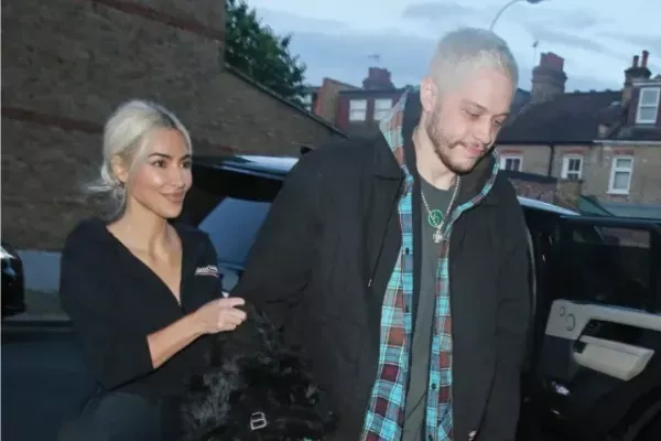 Kim Kardashian and Pete Davidson