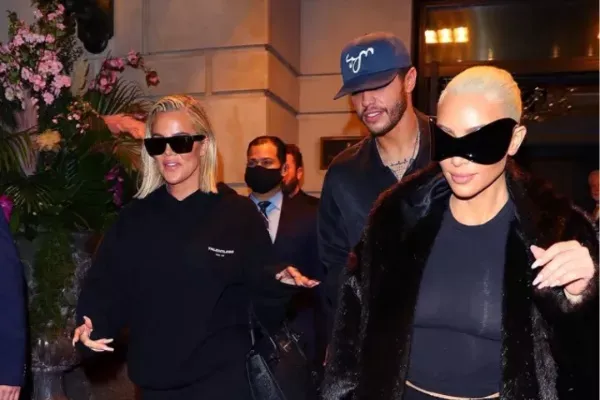 Kim Kardashian and Pete Davidson