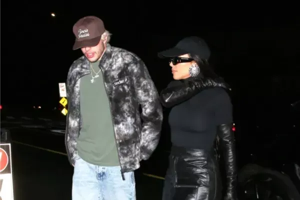 Kim Kardashian and Pete Davidson