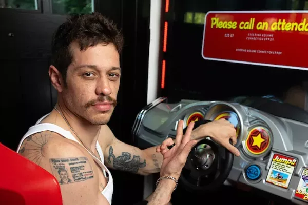 Pete Davidson and Kim Kardashian