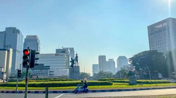 CERAH - Foto ilustrasi cuaca cerah. Simak prakiraan cuaca Surabaya hari ini, Sabtu (9/5/2026). Diprediksi akan cerah.