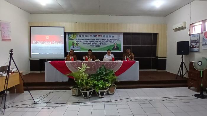 Pemkot Kotamobagu tuan rumah rapat koordinasi Perkadis PP KB Provinsi Sulut