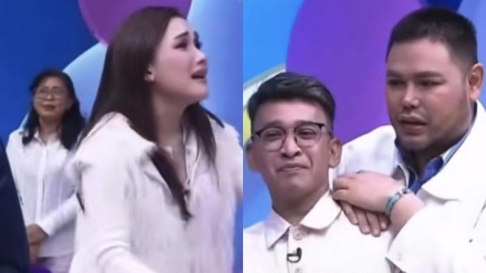 LELAKI BARU - Desainer Ivan Gunawan kuliti penyanyi dangdut Ayu Ting Ting di acara Brownis Trans TV dicapture Selasa (12/5/2026). Imbas DM Instagramnya banjir aduan netizen memergoki putri Umi Kalsum itu lari pagi dengan seorang lelaki.