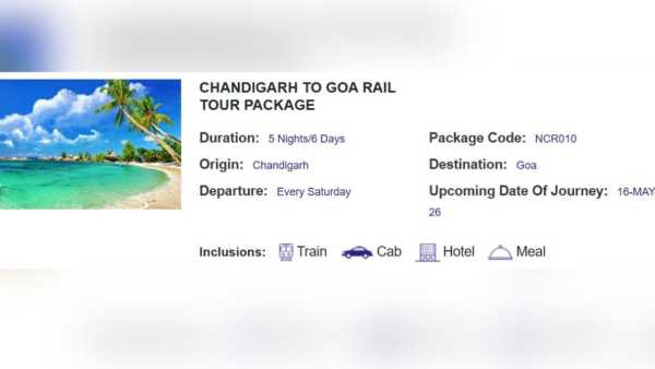 Chandigarh To Goa