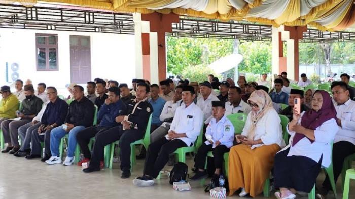 Wakil Bupati Boalemo Lahmuddin Hambali, menghadiri kegiatan Sosialisasi BPD