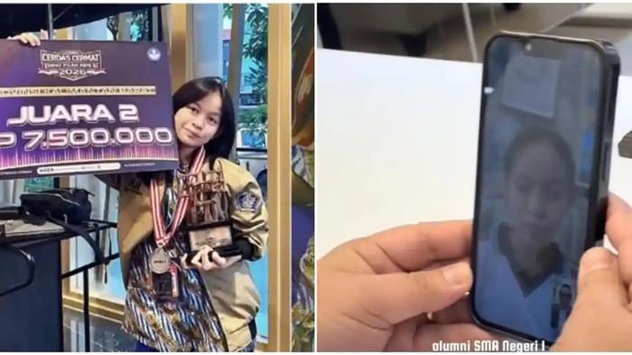 DIUNDANG KE JAKARTA - Josepha Alexandra, siswi SMA Negeri 1 Pontianak yang berani memprotes juri Lomba Cerdas Cermat (LCC) Empat Pilar MPR, diundang ke Jakarta untuk menemui MPR.