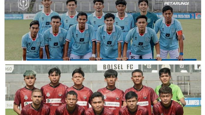 LIGA 4: Persma Manado dan Bolsel FC. Dua tim yang siap bertanding di ajang Liga 4 Piala Presiden.