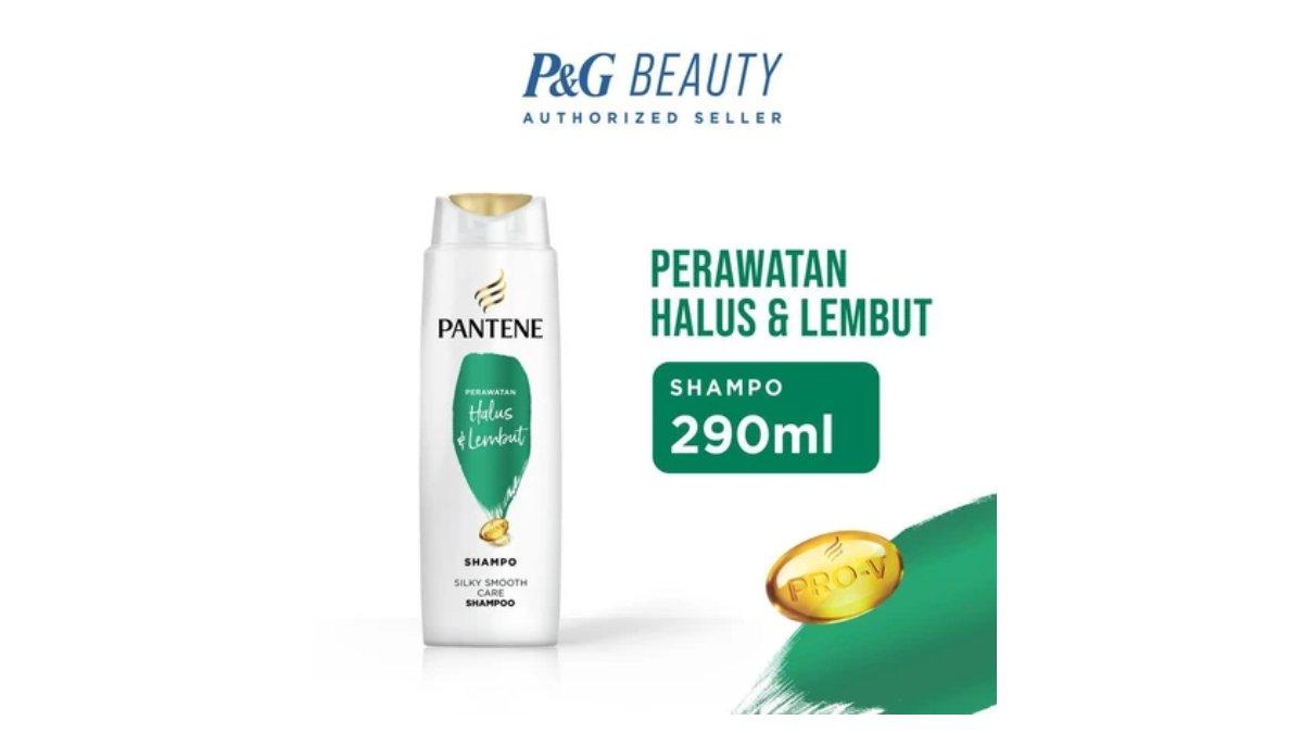 Ilustrasi Pantene Shampoo Perawatan Halus dan Lembut 290 ml