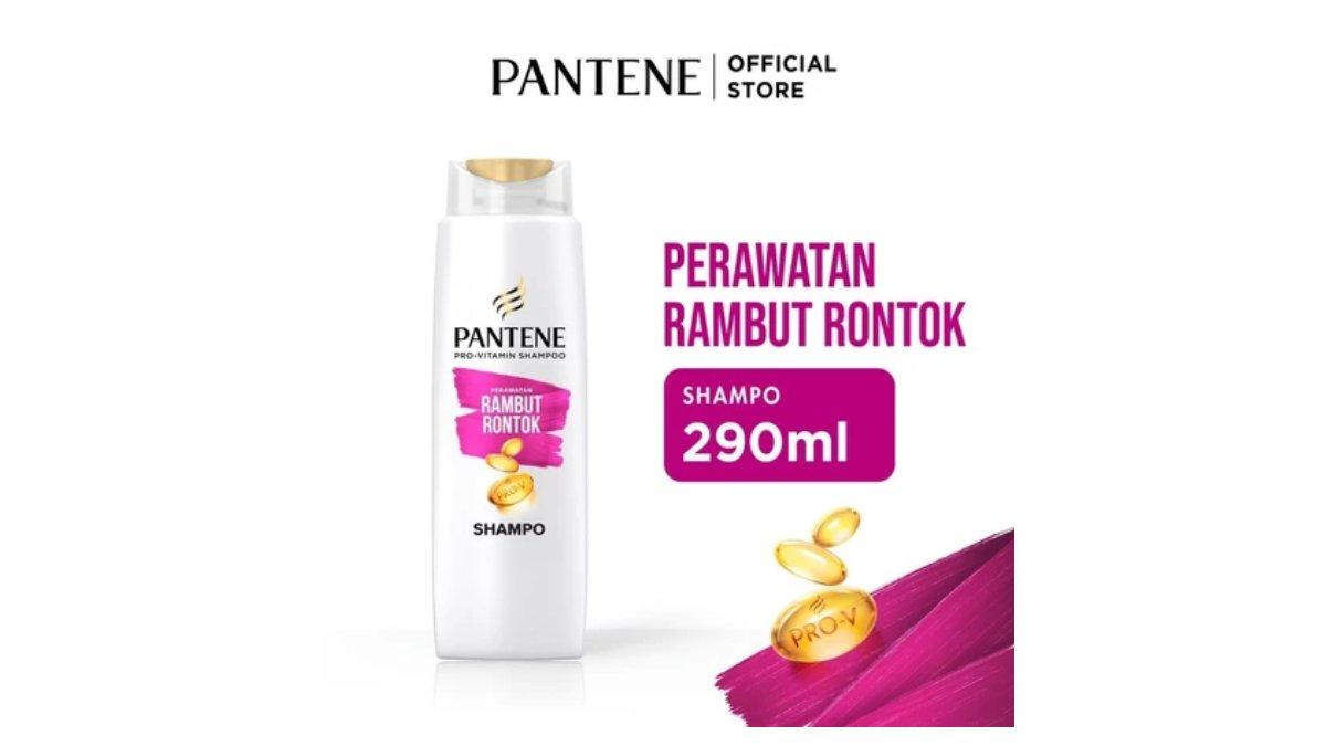 Ilustrasi Pantene Shampoo Perawatan Rambut Rontok 290 ml