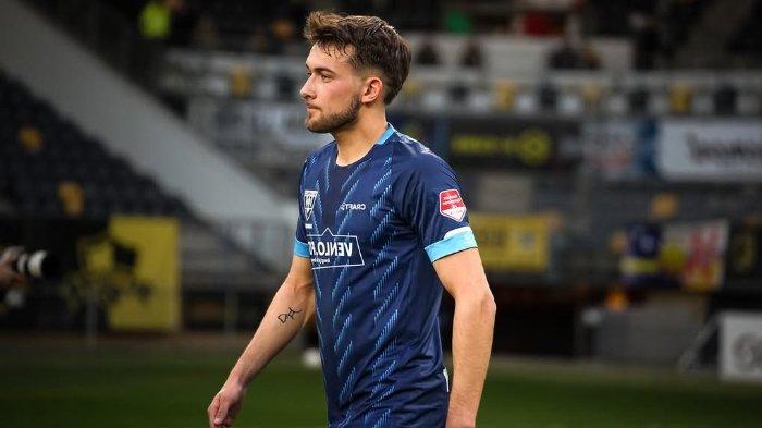 CALON NATURALISASI - Striker VVV Venlo Dean Zandbergen ketika di sebuah pertandingan kompetisi Liga 2 Belanda (Eerste Divisie) 2024/2025.