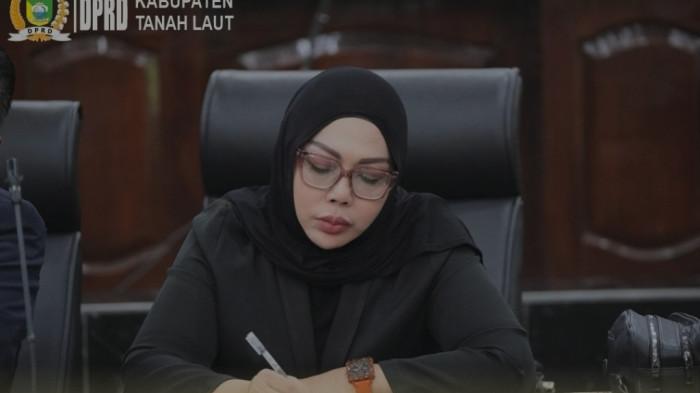 RDP - Anggota Komisi II DPRD Tala Ridha Hayani