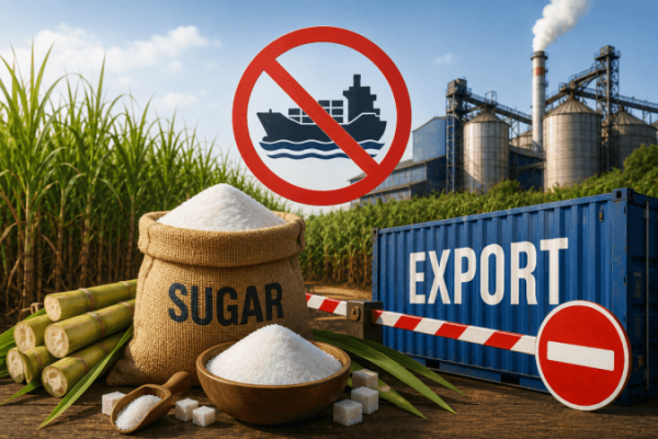 Govt prohibits sugar exports till September for domestic availability