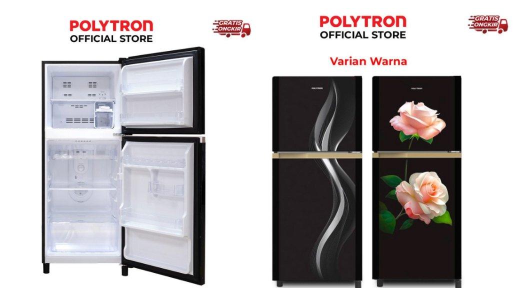 POLYTRON Kulkas 2 Pintu Belleza PRM 20CLD.
