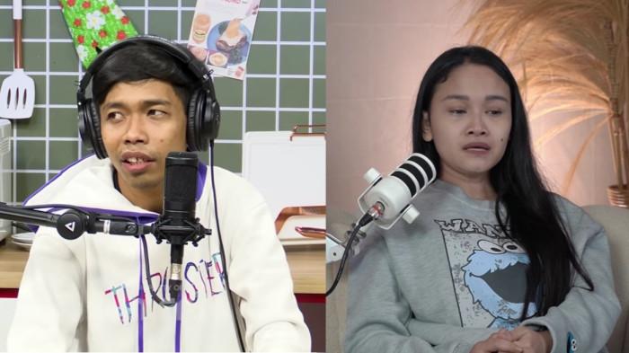 UNGKAP PERSELINGKUHAN - Kolase Dede Sunandar dan Karen Hertatum di podcast Youtube, dicapture Rabu (13/5/2026).