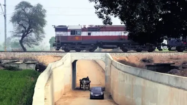 railway underpass instead of level crossing railway underpass instead of level crossing