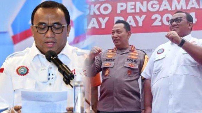Andi Gani Newa Wea diangkat penjadi penasehat Kapolri bidang perburuhan bertepatan dengan peringatan May Day.