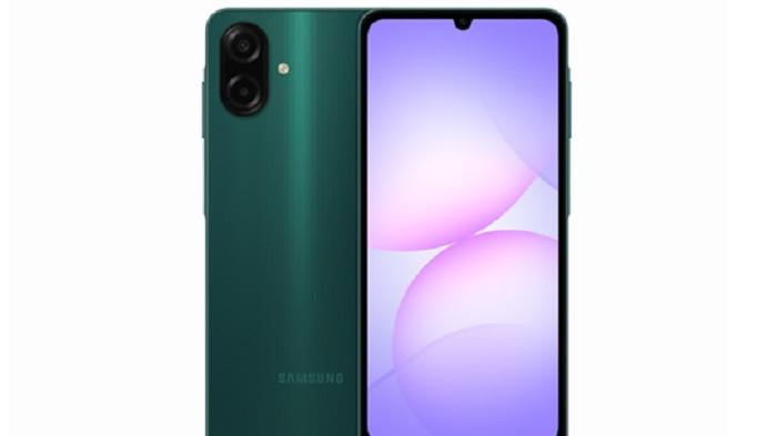 HARGA SAMSUNG 07 -- Samsung Galaxy A07 ditenagai chipset Helio G99 yang dipasangkan dengan empat opsi RAM dan penyimpanan (storage), meliputi 4/64 GB, 4/128 GB, 6/128 GB, dan 8/256 GB.