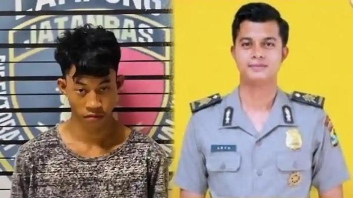 PENEMBAK POLISI - Bahroni (kiri) pelaku penembak Bripka Arya Supena (kanan) semasa hidupnya merupakan residivis, Bahroni tewas setelah diterjang timah panas oleh Polisi, Jumat (15/5/2026).