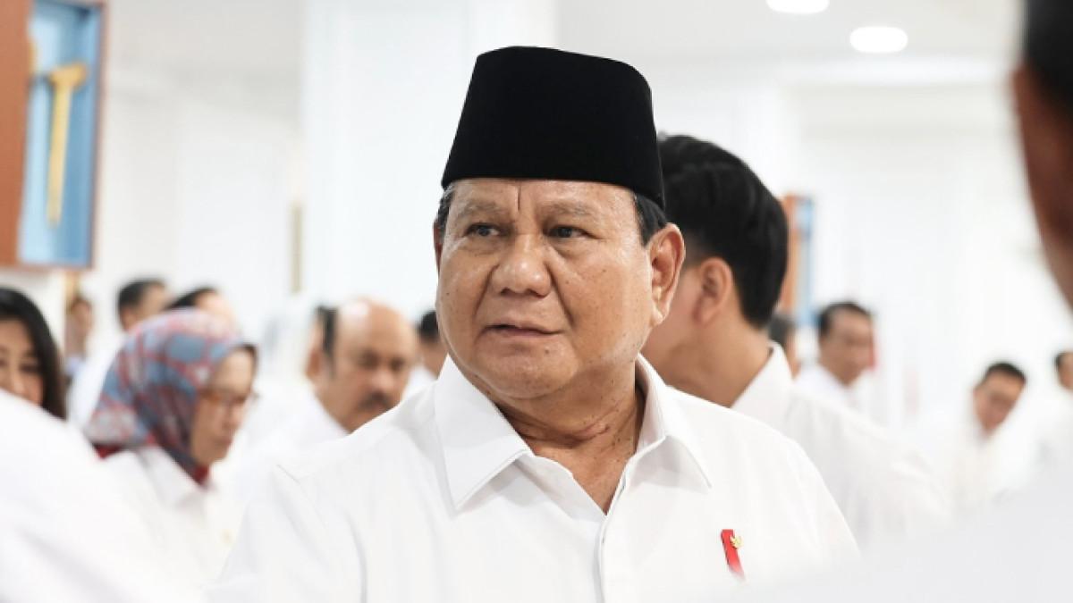PRESIDEN PRABOWO SUBIANTO - Presiden RI Prabowo Subianto.