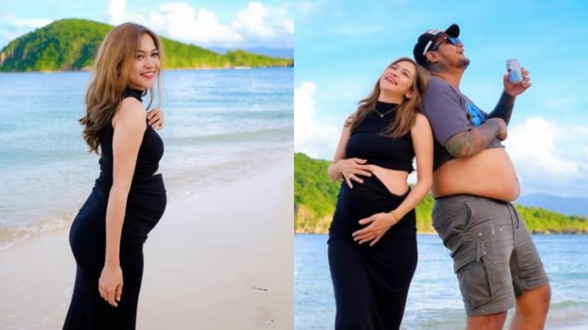 LINDI FITRIYANA - Lindi Fitriyana istri Virgoun pamerkan kehamilan, akan bulan madu ke Eropa