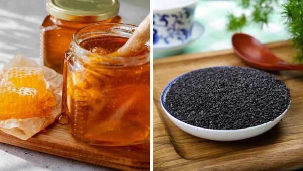 Black Sesame Seeds And Honey