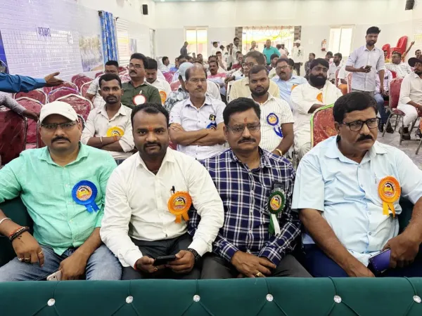 District level press conference of NUJ organized in Bhaptiyahi, Supaul  