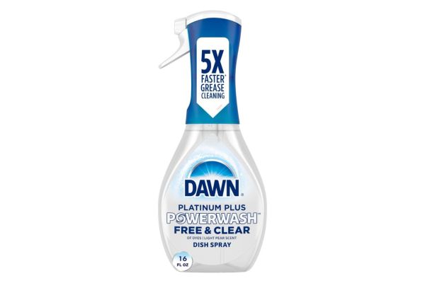 Dawn Powerwash Free & Clear Light Pear Dish Spray Credit: Amazon