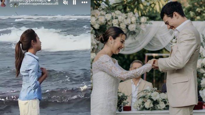 KENANGAN PILU - Kolase mendiang Dali Wassink dan Jennifer Coppen (arsip 2024). 