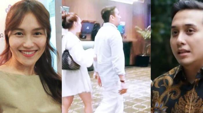 GANDENGAN AYU TING TING - Netizen heboh dengan foto viral pedangdut Ayu Ting Ting tepergok jalan bareng seorang lelaki. Pria yang digandengnya ini diduga politisi.  Sosoknya pun terbongkar, siapa dia dan apa reaksi Ayu Tin Ting?