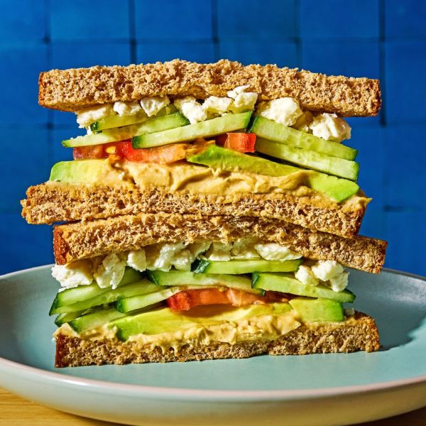 an image of the Easy Veggie Sandwich with Avocado Credit: Ali Redmond