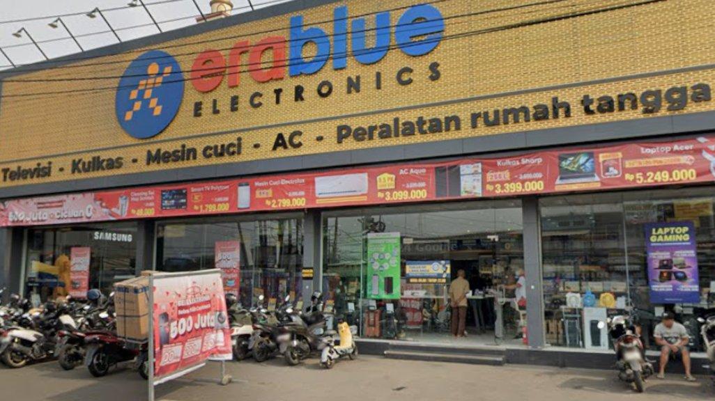 Foto Toko Erablue Electronics HOS Cokroaminoto, Ciledung, Tangerang, Banten, yang diambil Google Maps pada Agustus 2024.